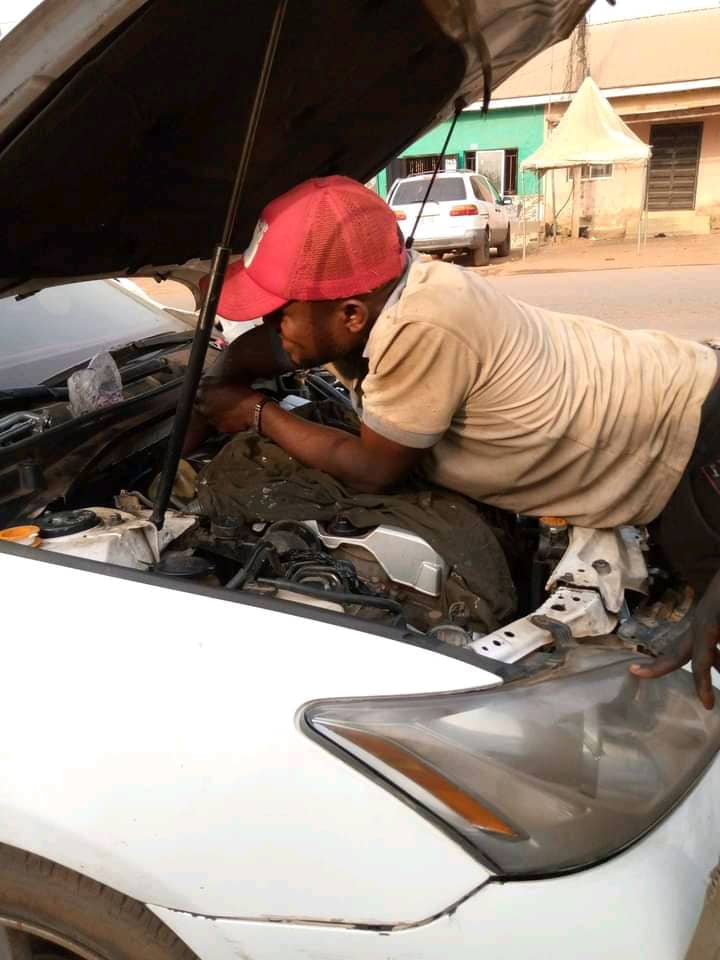 Under-Hood Car AC Repair